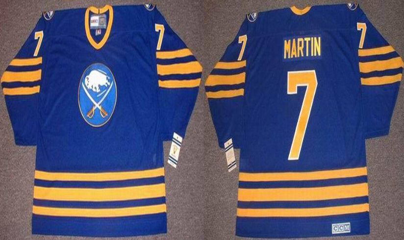 2019 Men Buffalo Sabres 7 Martin blue CCM NHL jerseys